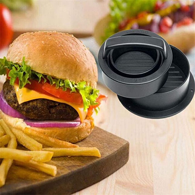Burger Press, Hamburger Press Patty Maker with Removable Mold