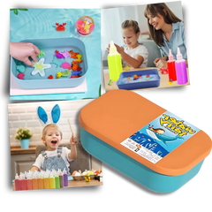 Magic Water Elf Kit for Kids, Water Gel Beads Craft Set with 6 Bottles, Fine Motor Skill Toy, Sensory Play Kit
