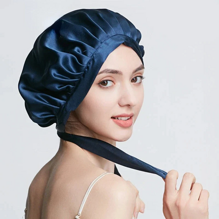 Double Layer Silk Hair Bonnet for Sleeping – image 5