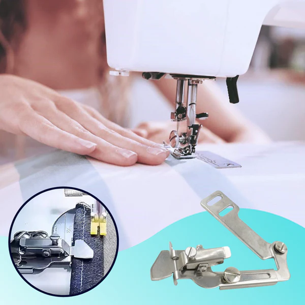 Sewing Machine Presser Foot Adjustable, Stainless Steel Presser Foot for Flat Sewing Machines