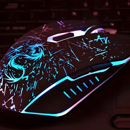 Computer Mouse for Gaming, USB Wired Mouse with 6 Programmable Buttons – image 5