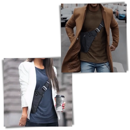 Mens Crossbody Bag, Sling Bag for Men and Women