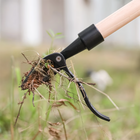 Weed Remover Tool for Lawn and Garden, 5 Claw Standing Weed Puller with Rod Connection, No Bend Steel Weeder for Roots