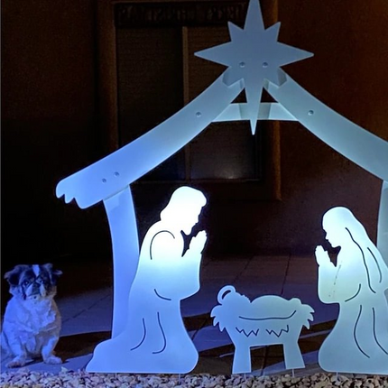 Outdoor Nativity Scene, Christmas Yard Decor – image 4
