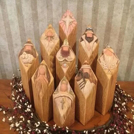 Nativity Set 9 Piece, Nativity Scene Figurines – image 6