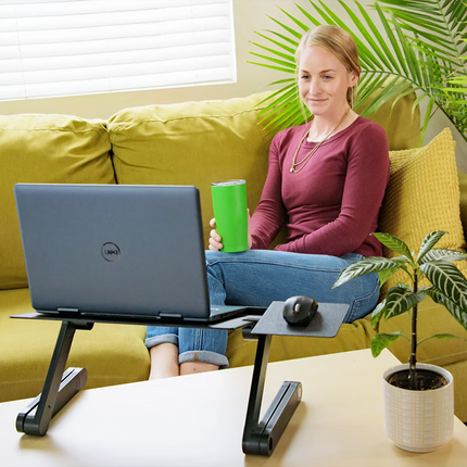 Adjustable Laptop Stand, Foldable Laptop Desk for Bed