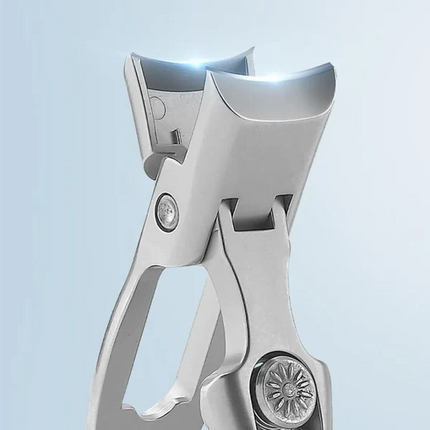 Nail Clippers for Thick Nails, Wide Jaw Heavy Duty Toenail Clippers with Catcher – image 4