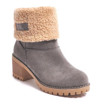 Snow Boots for Women, Waterproof Winter Boots with Block Heel – image 8
