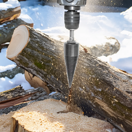 Firewood Splitting Tool, Log Splitting Cone for Hardwood Logs