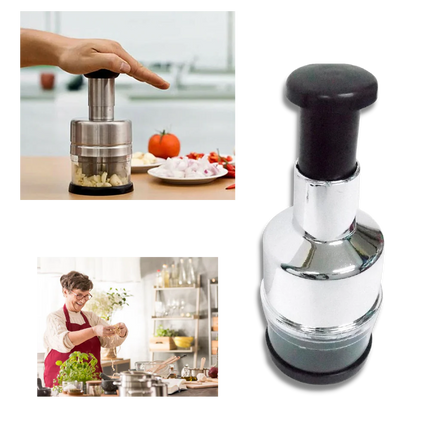 Vegetable Chopper Handheld, Portable Food Chopper with Layered Cup Design – image 5