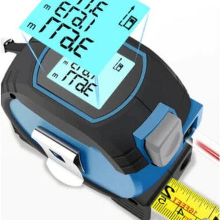 Laser Tape Measure, Digital Measuring Tape with Infrared Laser, Electronic Distance Meter, Laser Measuring Tool