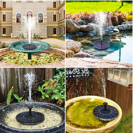 Bird Bath Fountain Pump, Floating Solar Fountain for Garden Water Circulation – image 5