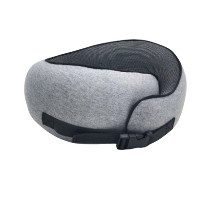 Neck Pillow for Airplane, Earplugs and Carry Bag – image 9