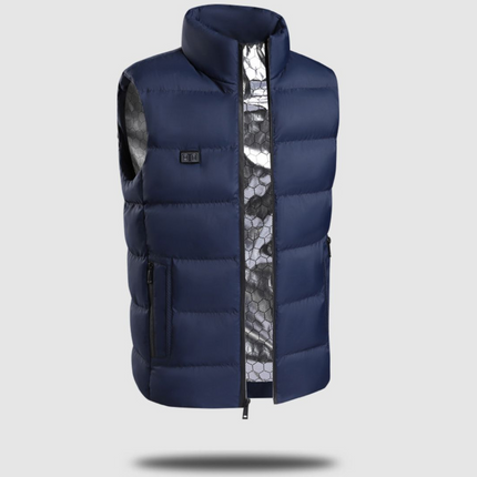 Heated Vest for Men and Women, USB Heated Gilet with 3 Heat Settings, Water Resistant Heated Clothing for Hiking
