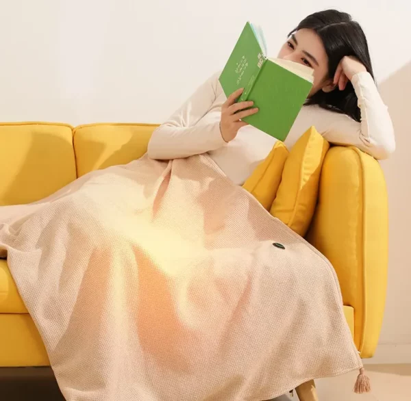 Portable Heated Shawl for Women, Heated Blanket Wrap for Office and Home