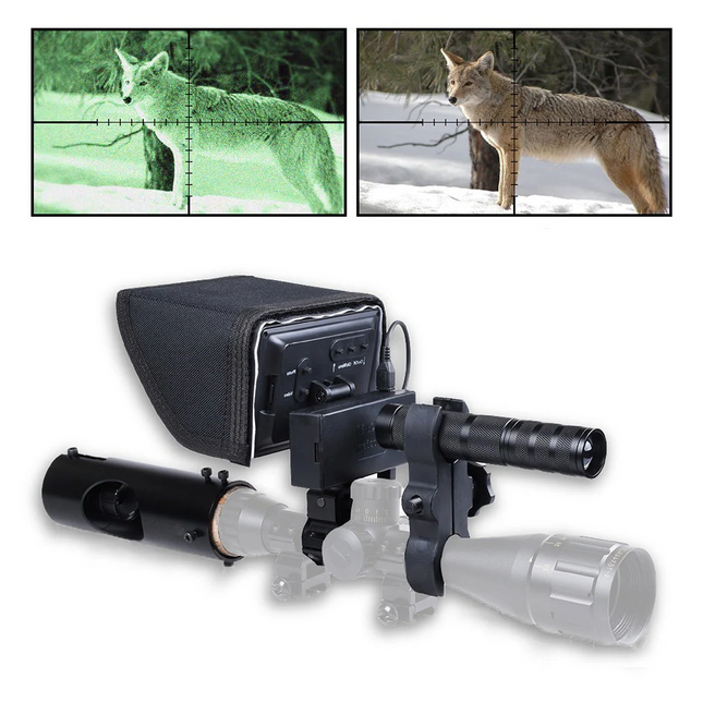 Night Vision Video Camera 1080P, Infrared Camera with Video Recording