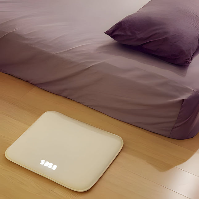 Digital Alarm Clock for Heavy Sleepers, Loud Rug Alarm Clock Mat with LED Display
