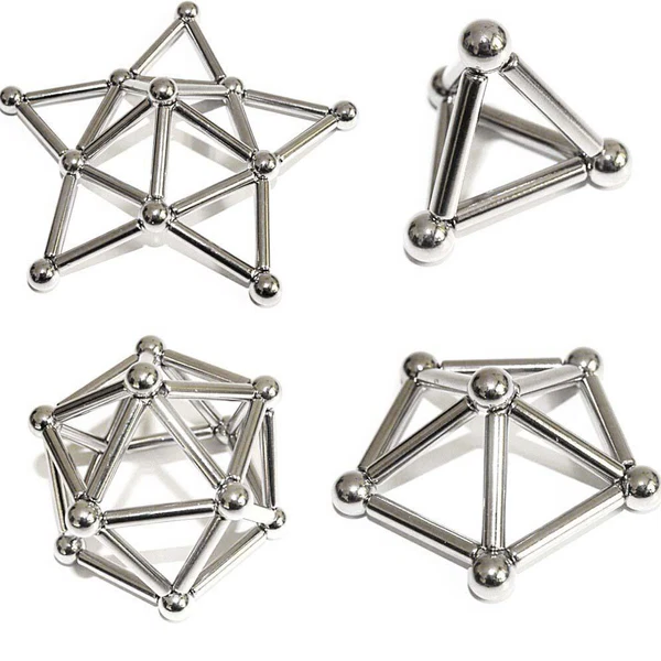 Magnetic Blocks Toy with Magnetic Balls and Sticks, Magnetic Sticks and Balls Building Set