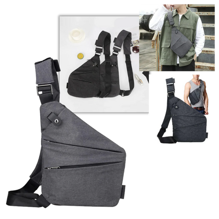 Mens Crossbody Bag, Small Crossbody Bag for Travel and Daily Carry