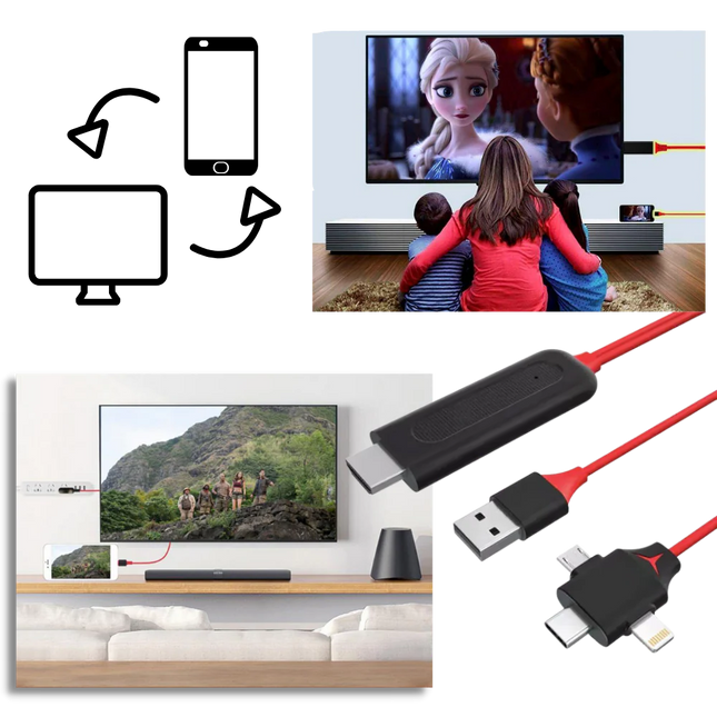USB C to HDMI Adapter for iPhone and Android – image 2
