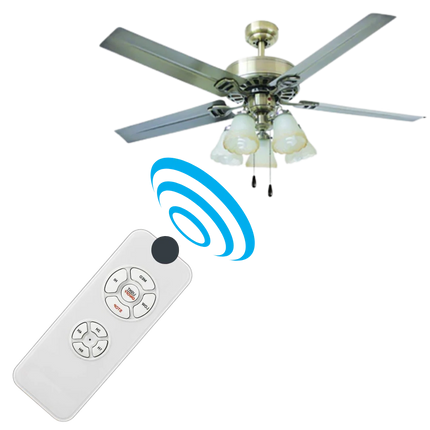 Ceiling Fan Light Remote Control Kit and RF Receiver, Universal Ceiling Fan Remote Control – image 4