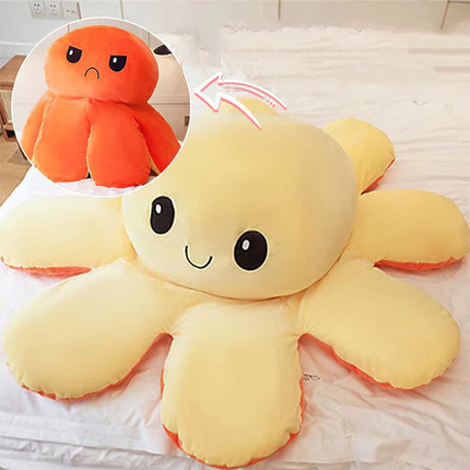 Octopus Plush Toy, Cuddly Octopus Stuffed Animal with Eight Tentacles and Soft Plush Fabric – image 7