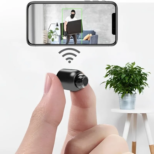 Home Security Camera, Mini Camera WiFi 1080P HD with Night Vision, Surveillance Camera Wireless with Motion Alerts