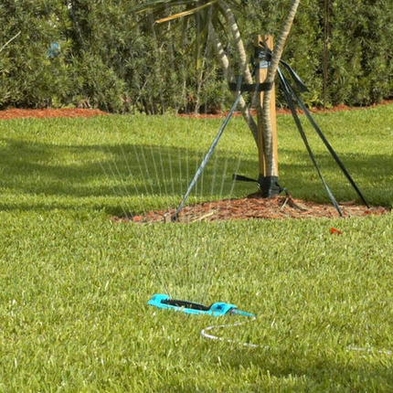 Lawn Sprinkler for Grass, Adjustable Oscillating Sprinkler for 4500 Sq Ft