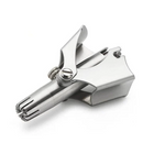 Nose Hair Trimmer for Men, Manual Nose Hair Trimmer Stainless Steel, Ear and Nose Trimmer Battery Free