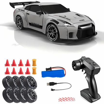 Remote Control Car 4WD with LED Lights, Rear View – image 4