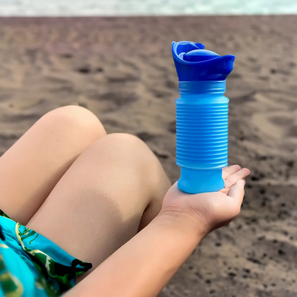 Female Urinal, Spill Proof Urinal Bottle with Hose and Lid for Car Camping and Travel – image 5