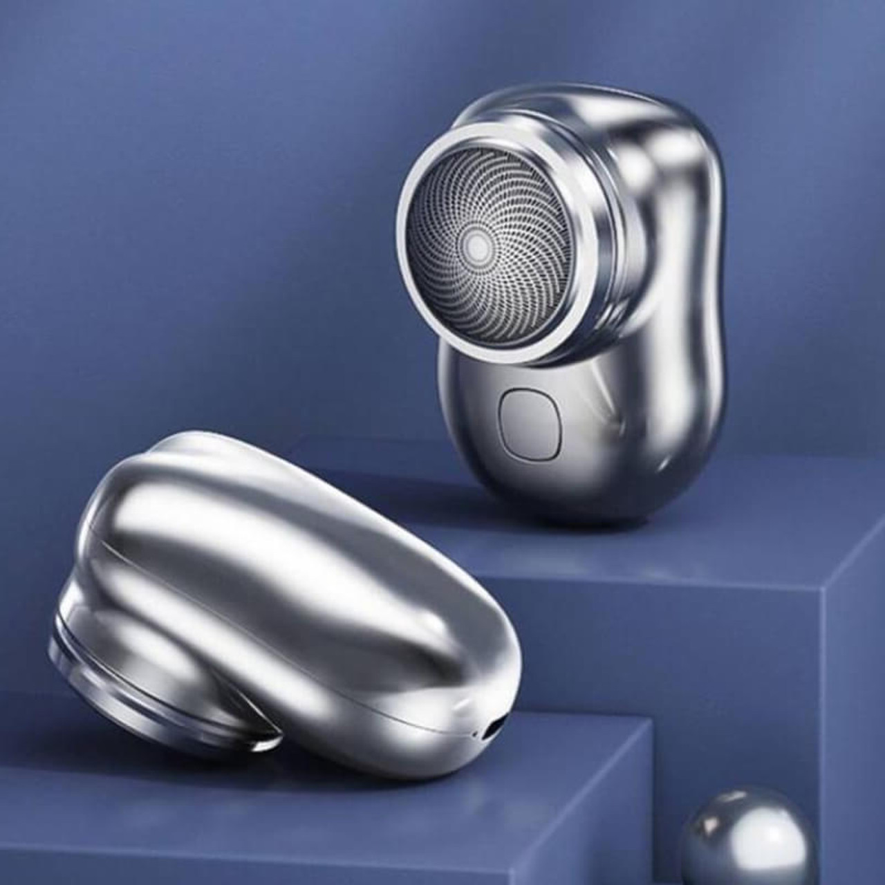 Tuzwa Electric Shaver for Men – 6 Stainless Steel Blades, 7200 RPM Motor, Wet & Dry Use, USB Rechargeable & Aluminum Body