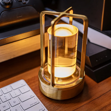 Rechargeable Lantern with USB Charging Port, Cordless Lamp for Desk and Reading Corner – image 4