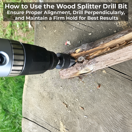 Firewood Splitting Tool, Log Splitting Cone for Hardwood Logs – image 7