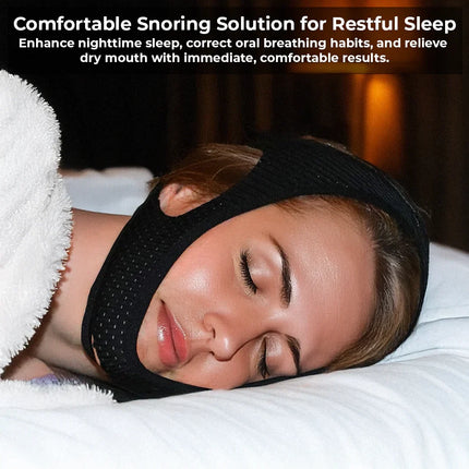 Anti Snoring Chin Strap for Men Women and Kids, Adjustable Fit - image 6