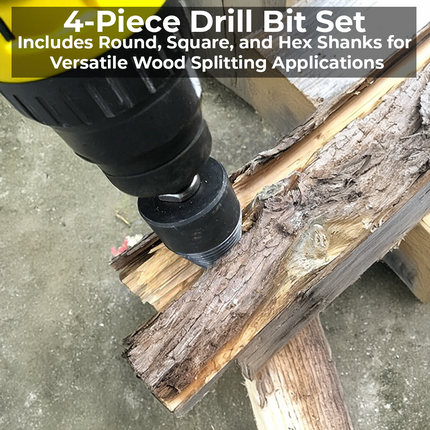 Firewood Splitting Tool, Screw Log Splitter Drill Bit and Wood Splitter Drill Bit – image 6