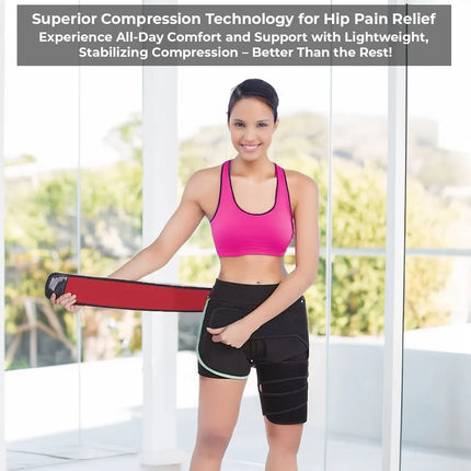 Thigh Brace for Hamstring, Neoprene Hip Brace – image 3