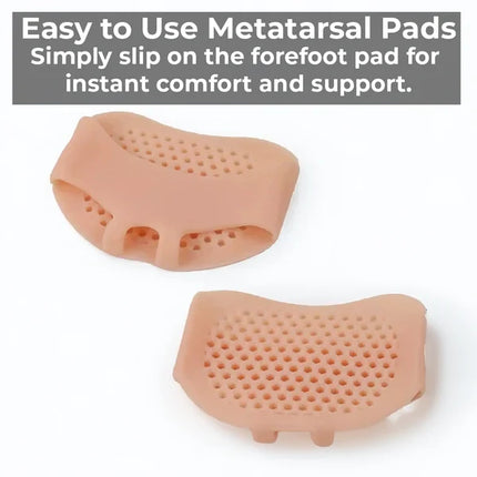 Breathable Gel Foot Pads for Pain Relief, Ball of Foot Cushion for Neuromas – image 6
