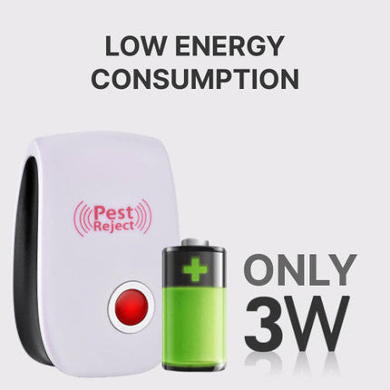Ultrasonic Bug Repeller Plug In, Electromagnetic Insect Repellent Mode – image 4