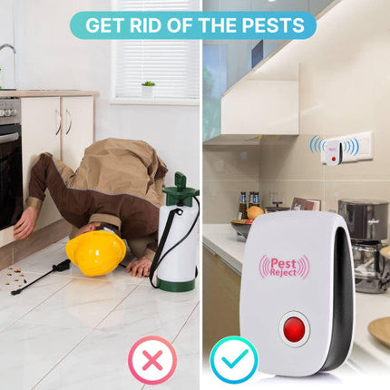 Ultrasonic Bug Repeller Plug In, Roach Repellent and Pest Repeller for Ants and Mice – image 7
