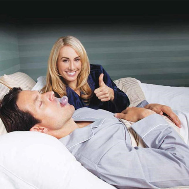 Anti Snore Device Tongue Stabilizing Device for Sleep Apnea, Tongue Retaining Device One Size Fits All