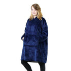 Oversized Sweater Blanket Hoodie Fleece Lining, Cozy Sweater Blanket – media 13