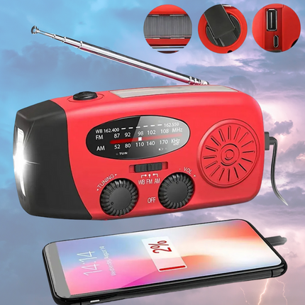 NOAA Weather Radio, Hand Crank Emergency Radio