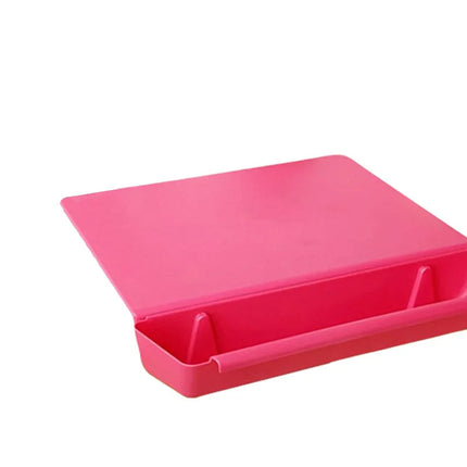 2 in 1 Plastic Cutting Board with Bag Holder – image 4