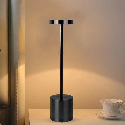 Cordless Table Lamp for Bedroom, Rechargeable Living Room Table Lamp, Battery Operated Lamp with Touch Dimming