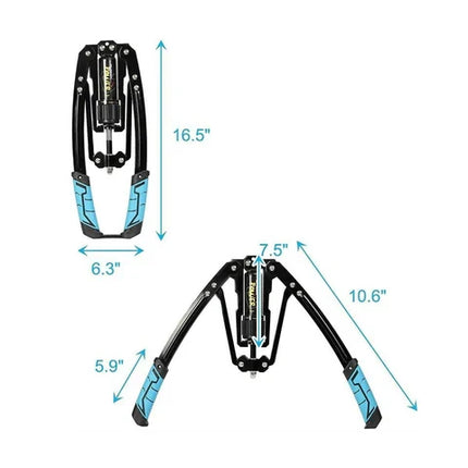 Hydraulic Chest Exerciser, Folded Size – image 5
