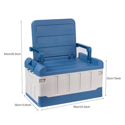 Storage Bin with Lid and Seat – image 6