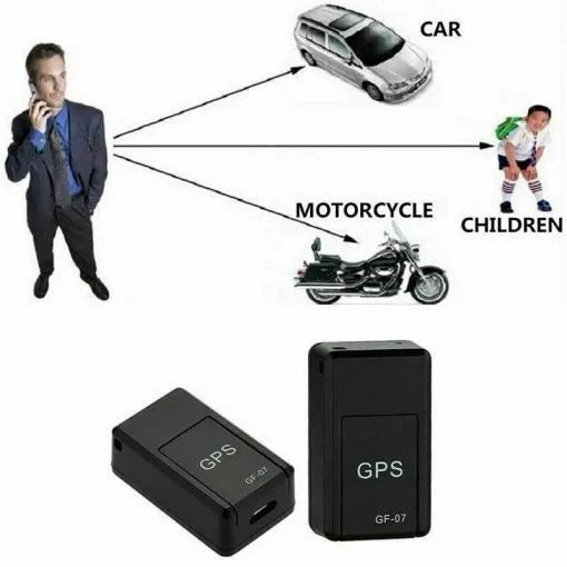 Tuzwa Mini GPS Tracker – Magnetic Vehicle Tracker with Real-Time Location, 2G GSM, 400mAh Battery & 12-Day Standby