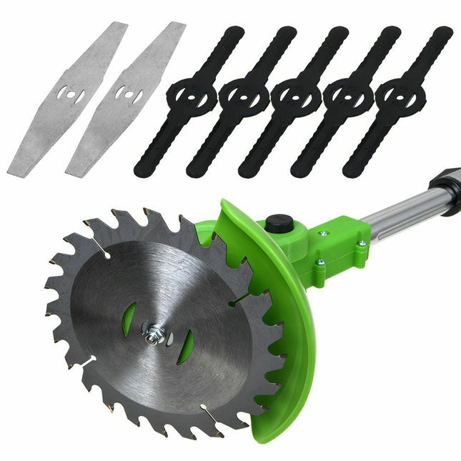 Cordless Weed Eater with Blade, Battery Powered Weed Eater