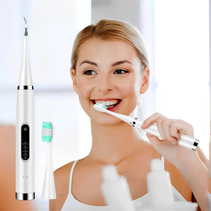 Teeth Cleaner Tool, Electric Tartar Remover and Plaque Remover, Dental Tartar Removal, Sonic Tooth Cleaner